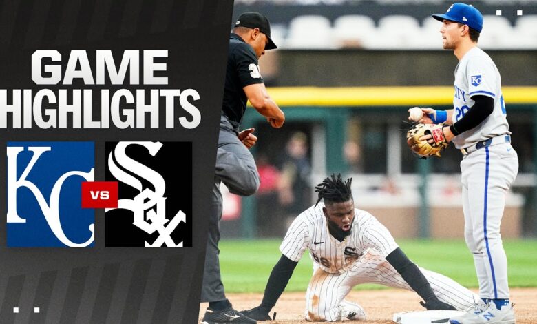 white sox vs kansas city royals match player stats​